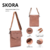 BANDOLERA SKORA 22X24CM / COD. 511-38178
