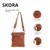 BANDOLERA SKORA 23X26 / COD. 511-38181