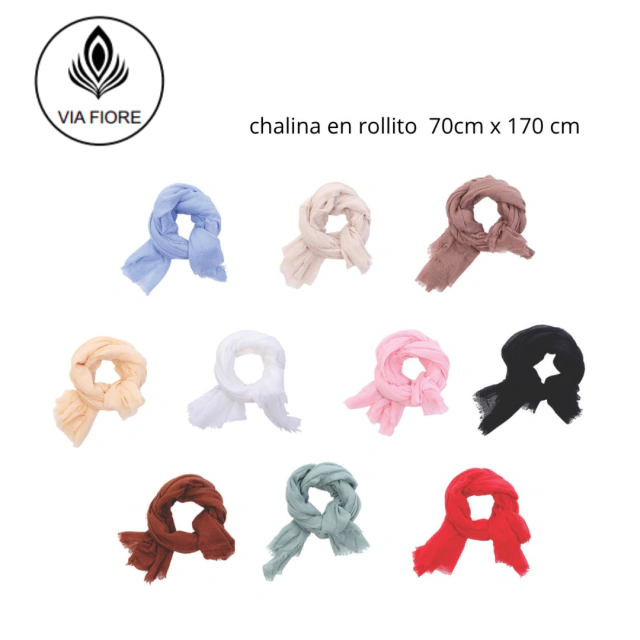 CHALINA EN ROLLITO VIA FIORE / COD. 512-999731