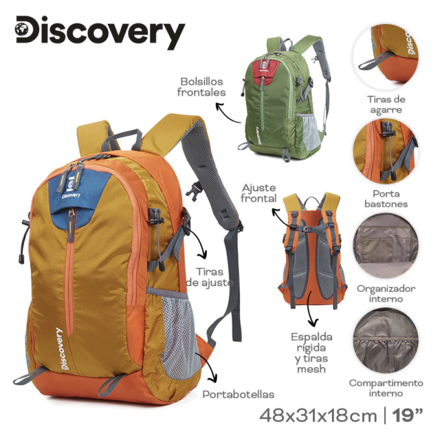 MOCHILA CAMPING DISCOVERY / COD. 515-22305