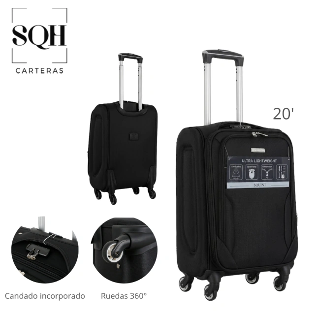 CARRY ON SQUASH NEGRO / COD. 529-2610