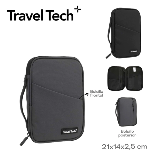 PORTA PASAPORTE TRAVEL TECH / COD. 515-53789