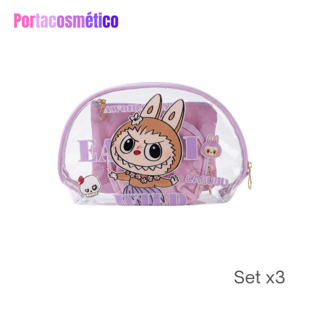 SET X3 PORTACOSMETICOS / COD. 563-160089 — imagen 4