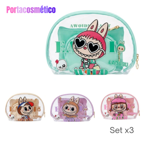 SET X3 PORTACOSMETICOS / COD. 563-160089