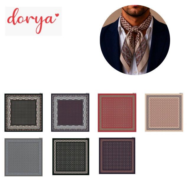 PAÑUELO PARA HOMBRE 60X60CM DORYA / COD. 565-9300 — imagen 3