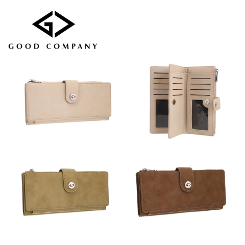 BILLETERA FICHERO GAMUZA GOOD COMPANY / COD. 568-2106