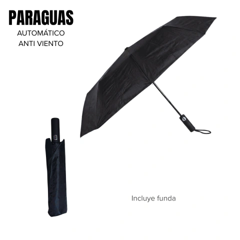 PARAGUAS AUTOMATICO ANTI VIENTO / COD. 588-250055