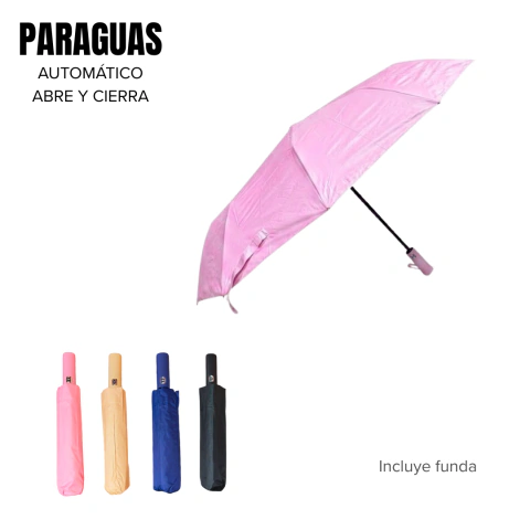 PARAGUAS AUTOMATICO ABRE Y CIERRA / COD. 588-250056