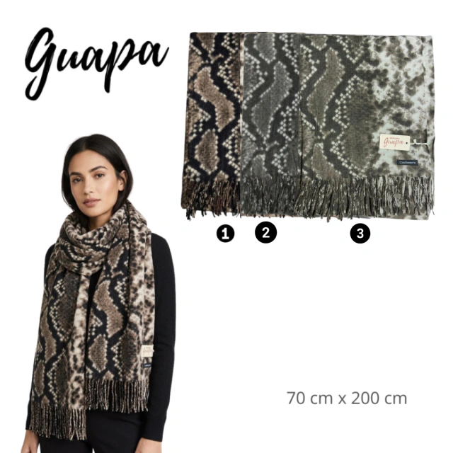 BUFANDON CASHMERE 70X200CM GUAPA / COD. 510-70002