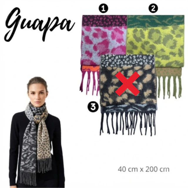 BUFANDON NUBE 40X200CM GUAPA / COD. 510-70194