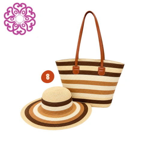 SET NRO 8 DE BOLSO PLAYERO C/SOMBRERO / COD. 523-7551