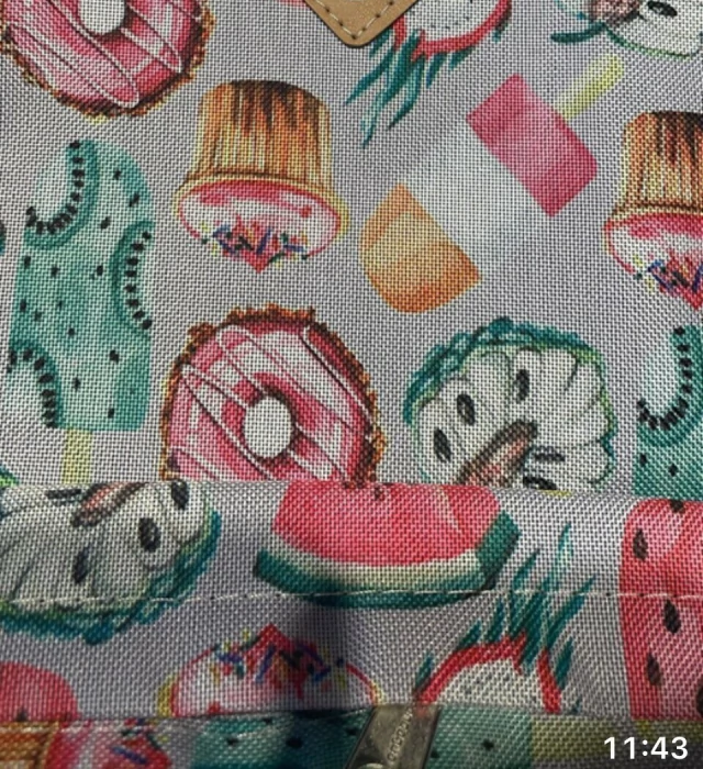 MOCHILA ESTAMPADA CLASICA ACONCAGUA/ COD. 196-152 — imagen 8