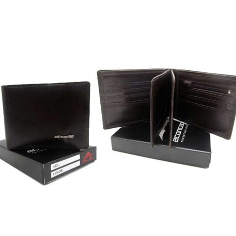 BILLETERA CUERO GDE CON 2 BLSILLOS Y RABILLO ACONCAGUA/ COD. 196-1848