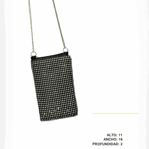 PORTA CELULAR FULL STRASS/ COD. 133-5016