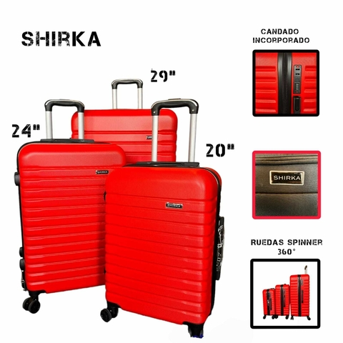Imagen de VALIJA SHIRKA SET X 3 / COD. 588-18801
