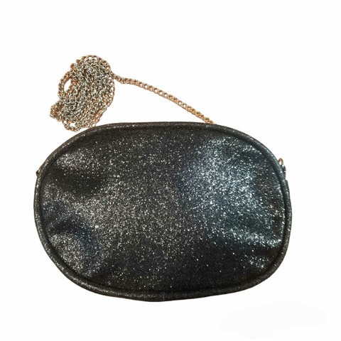 CARTERITA DE FIESTA CON BRILLOS Y CADENA (18CM X 12CM)/ COD. 164-98