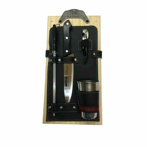 TABLA DE ASADO CON ACCESORIOS / COD. 140-163 - comprar online