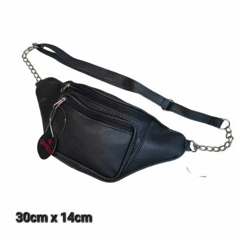 RIÑONERA PU COMBINADA CON CADENA 3 CIERRES/ COD. 104-83029