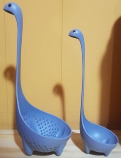 SET DE CUCHARÓN Y ESPUMADERA "DINO" - comprar online