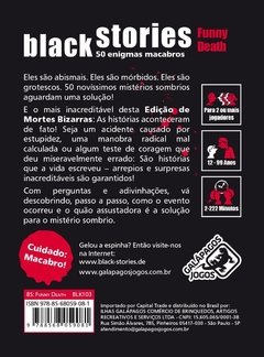 Black Stories Funny Death - Galápagos Jogos - comprar online
