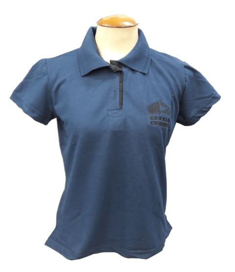 Camisa Polo Feminina Cavalo Crioulo Ref. 2144