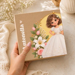 Convite caixa daminha - Oh Personalizados - Convite Caixa