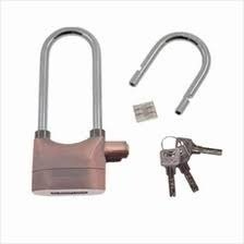 Candado Con Alarma Con Dos Trabas De Dos Tamaños Diferentes, - comprar online