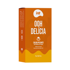 OOH DELÍCIA CALDA PICANTE 11G LINHA COLLORS INTT - Laranja Rosa Cosmético e Acessório
