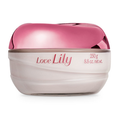 Love Lily Creme Acetinado Desodorante Hidratante Corporal 250g na internet