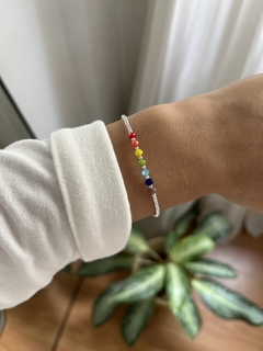 PULSERA 7 CHAKRAS BALLS
