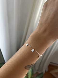 PULSERA CHAPITAS COLGANTE M - comprar online