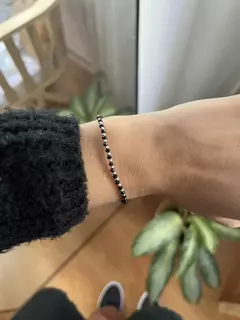 PULSERA ELASTIZADA GRANADA BLACK