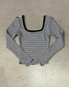 1121 REM JAQUELINE RAY. RIB PESADO RAYADO CON LYCRA - tienda online