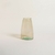 Jarrón de vidrio Cónico Champagne 16x26 cm - comprar online