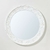 Espejo Redondo Grande Off White Wood 80 cm - comprar online