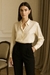 Camisa vintage Yves Saint Laurent | Seda Pura