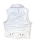Colete Jeans Levi’s Branco - Tamanho P na internet