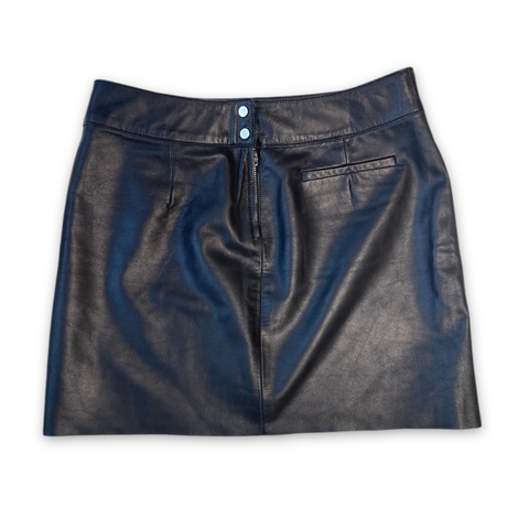 Saia em couro genuíno importada TAM 38 - comprar online