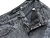 Short jeans preto Youcom - estilo destroyed - Maria Brechoteira Brechó 