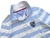 Polo Tommy Hilfiger Feminina – Listrada Azul e Branca - Maria Brechoteira Brechó 