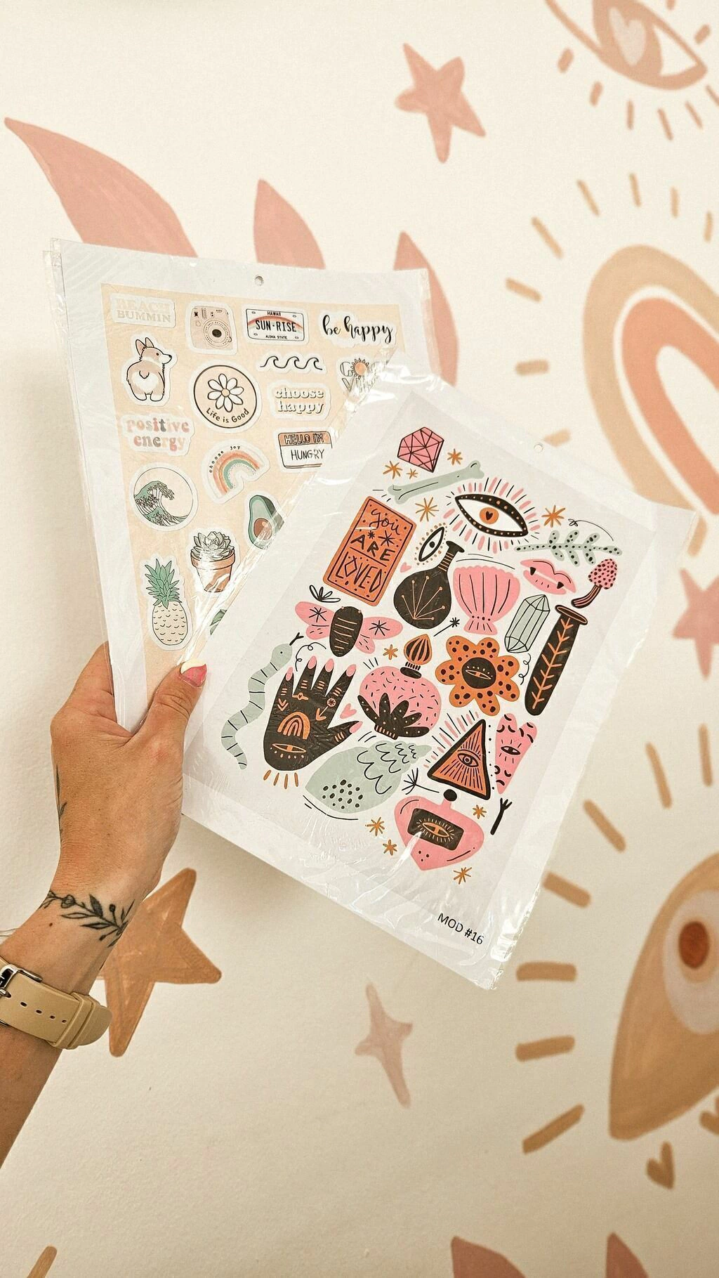 Plancha De Stickers