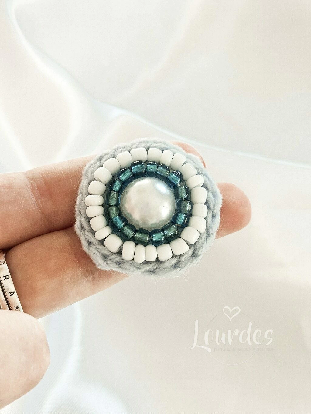 Escarapela Crochet Mod6