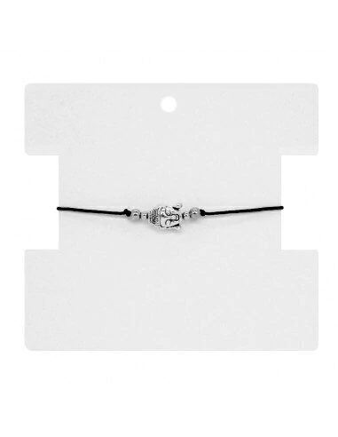 Pulsera Amuleto Buda - Negro