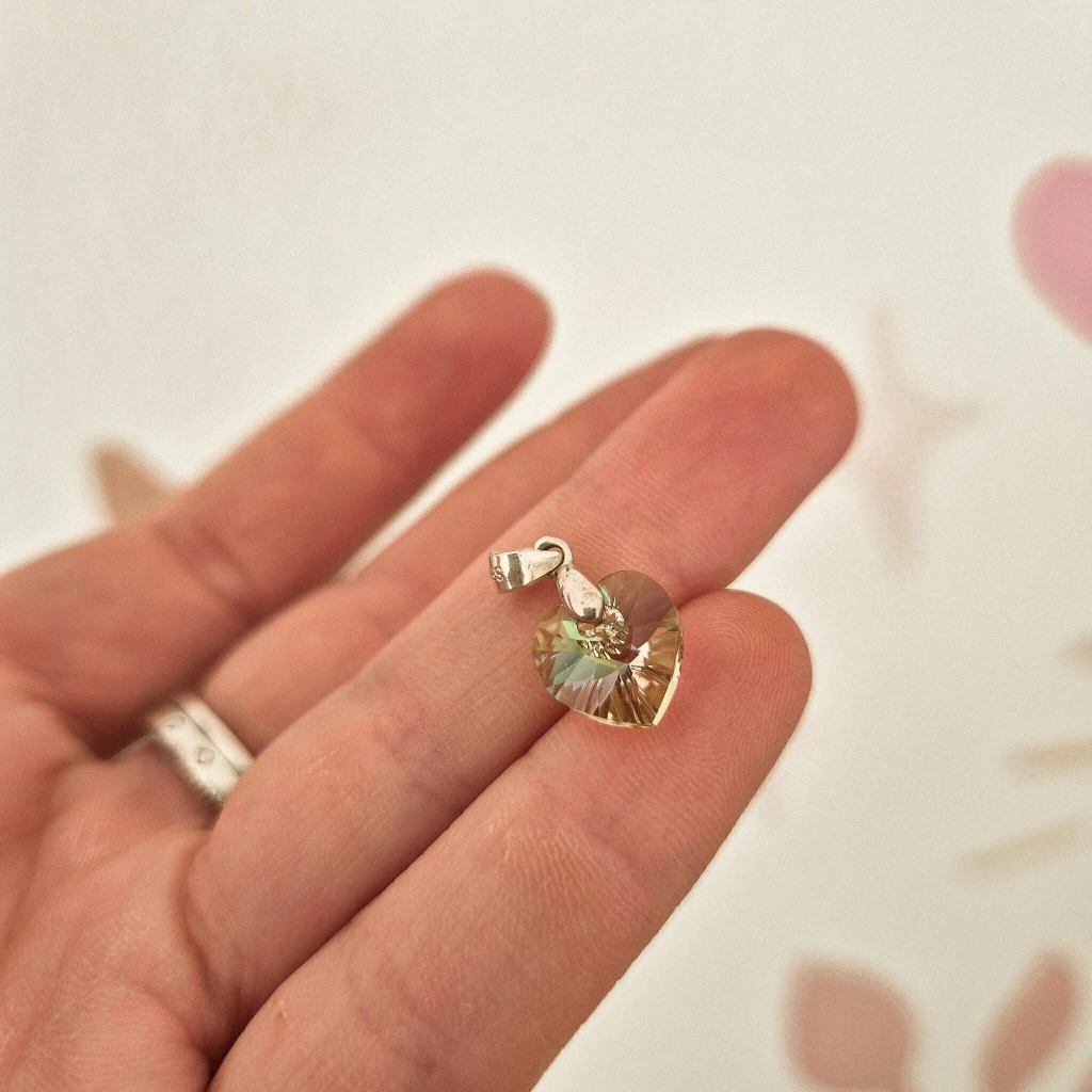 Dije Swarovsky mini - verde