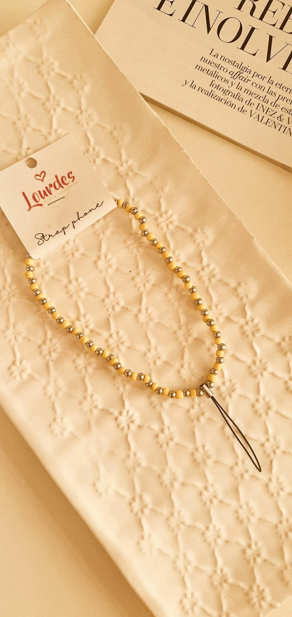 Strap Phone Yellow Accstph13 ?