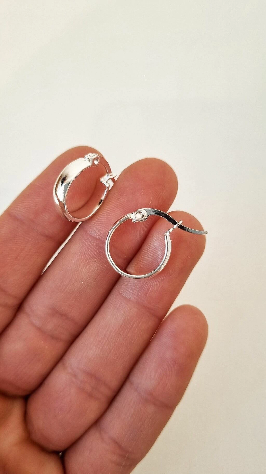 Aros Argolla Mini Cinta 13Mm - Aroab99