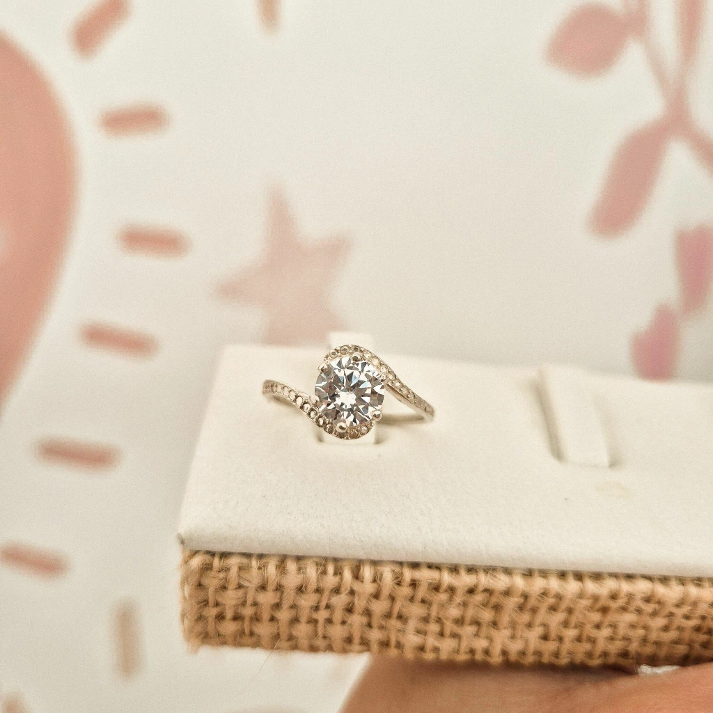 Anillo solitario - n17