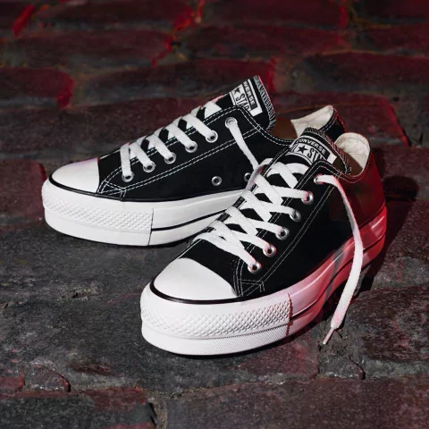 Converse Chuck Taylor Lift Ox Black/white.
