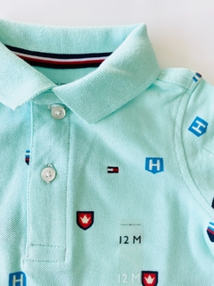 Polo aqua TOMMY HILFIGER - comprar online