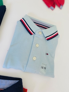 Polo light blue TOMMY HILFIGER